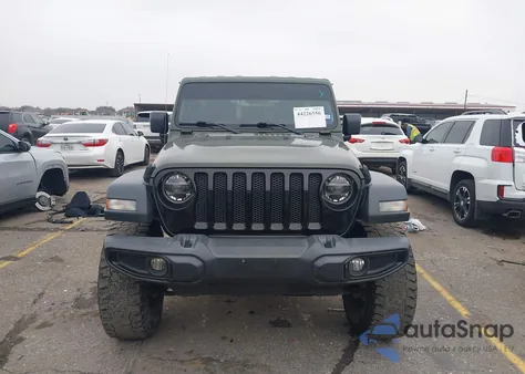 2020 Jeep Wrangler Unlimited Willys 4X4 from USA, damaged, VIN 1C4HJXDG2LW333933